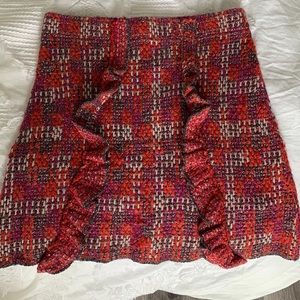 Zara tweed skirt